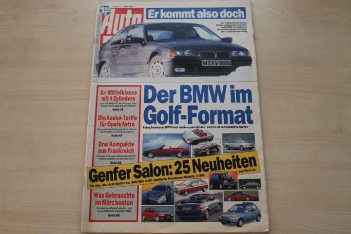 Deckblatt Auto Bild (09/1993)